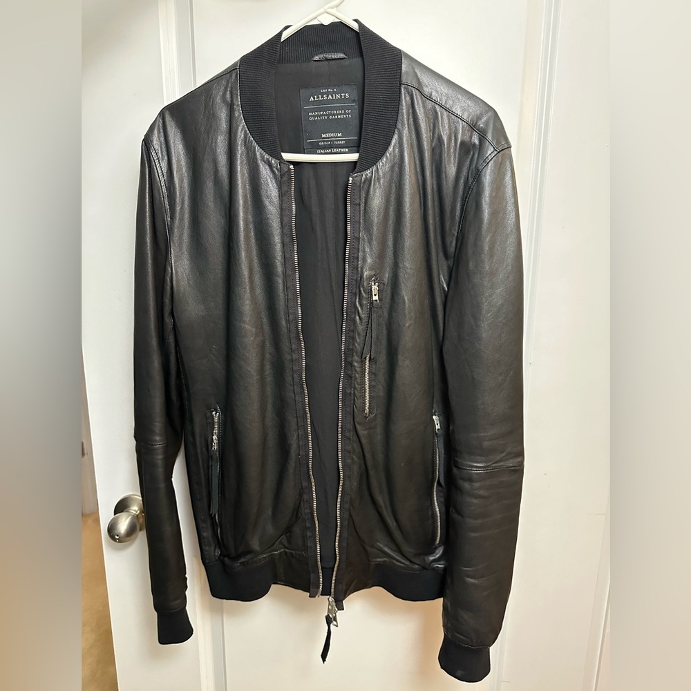 All Saints Leather Jacket